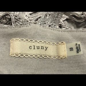 Cluny Gray dress. Size 10